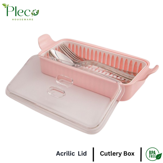 Cutlery Box With Lid | Cutlery Tray