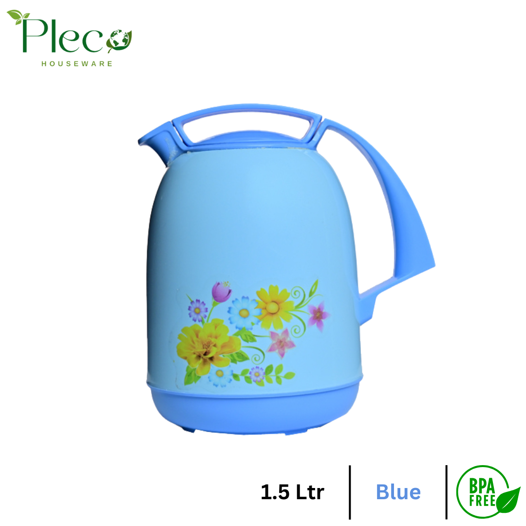 Jug - Aqua Thermic Jug, Hot And Cool Jug Thermic Water Jug, Hand Holding Jug Random - Colors 1.5 Liter