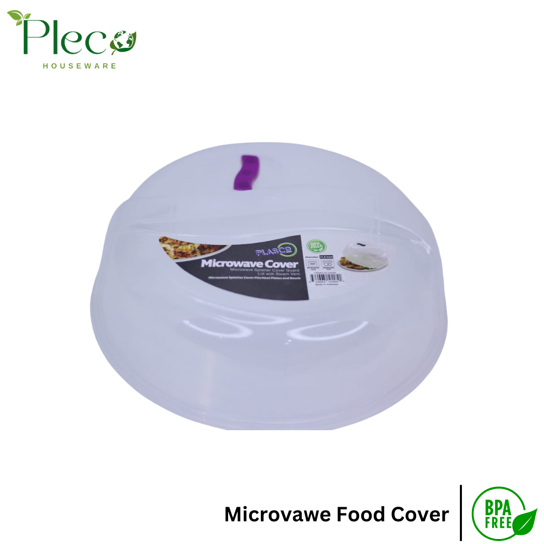 Microwave Cover | Microwave Splatter Cover | Microwave Food Cover | Anti-Splatter with Steam Vents