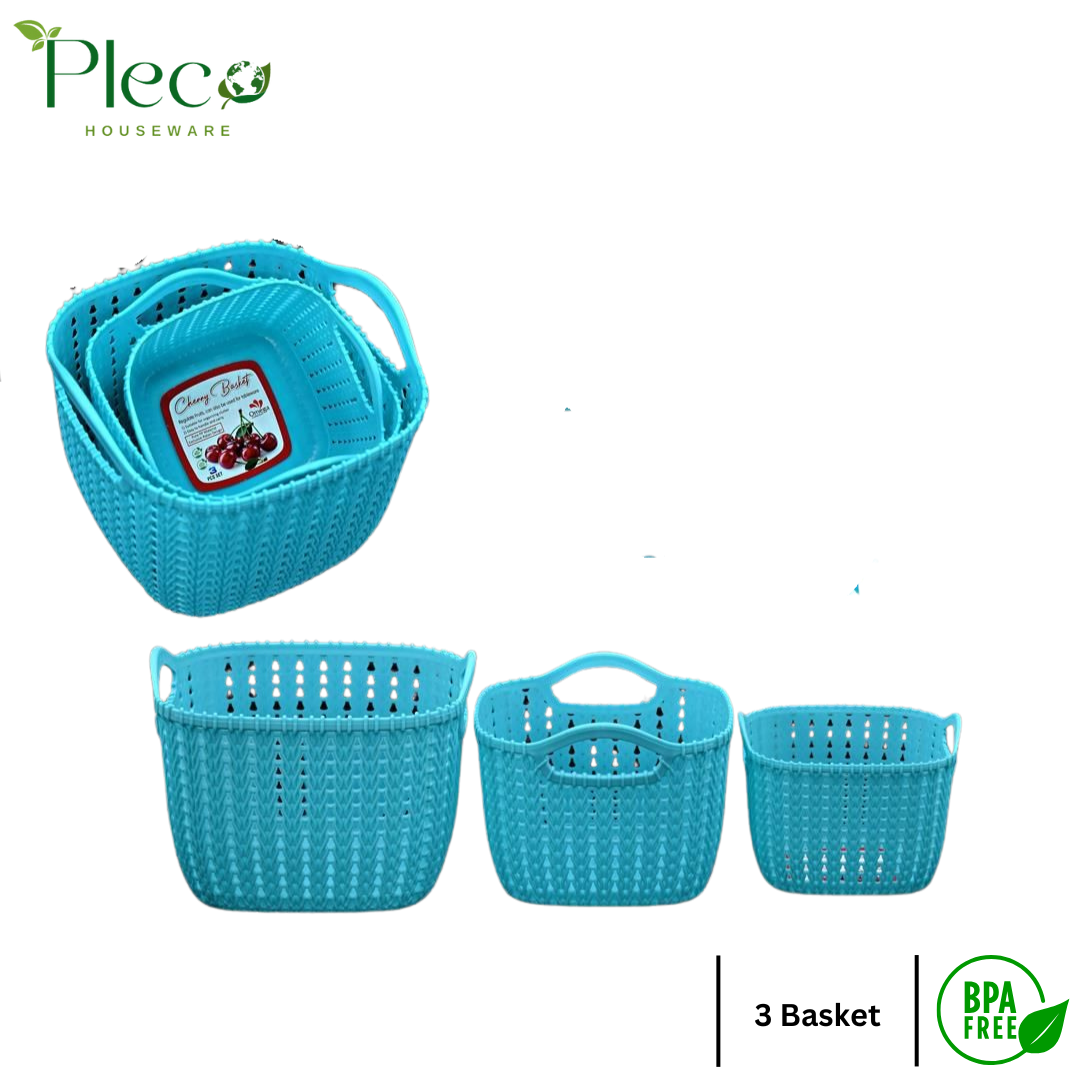 Basket | Grace basket | Cherry Basket | Vanity Storage Organizer Basket