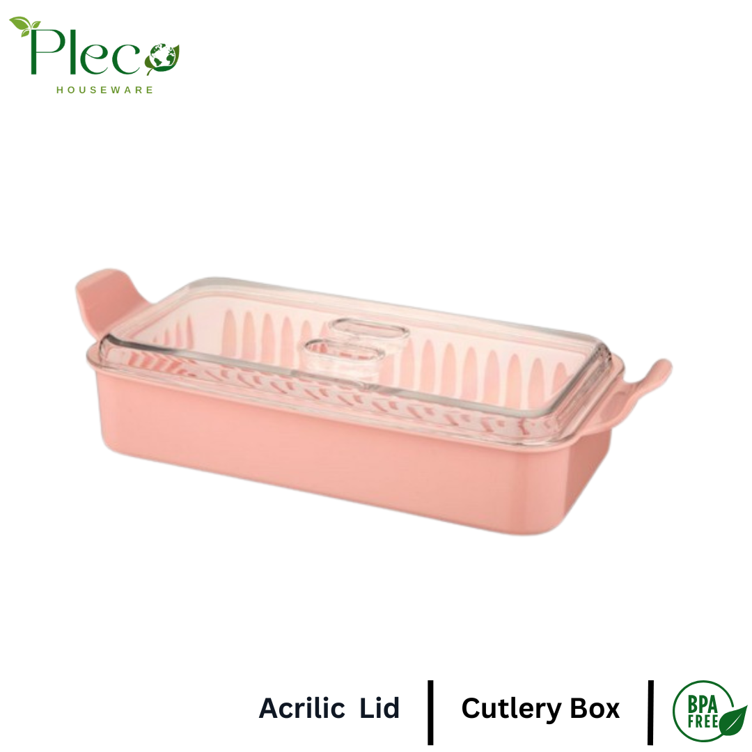 Cutlery Box With Lid | Cutlery Tray